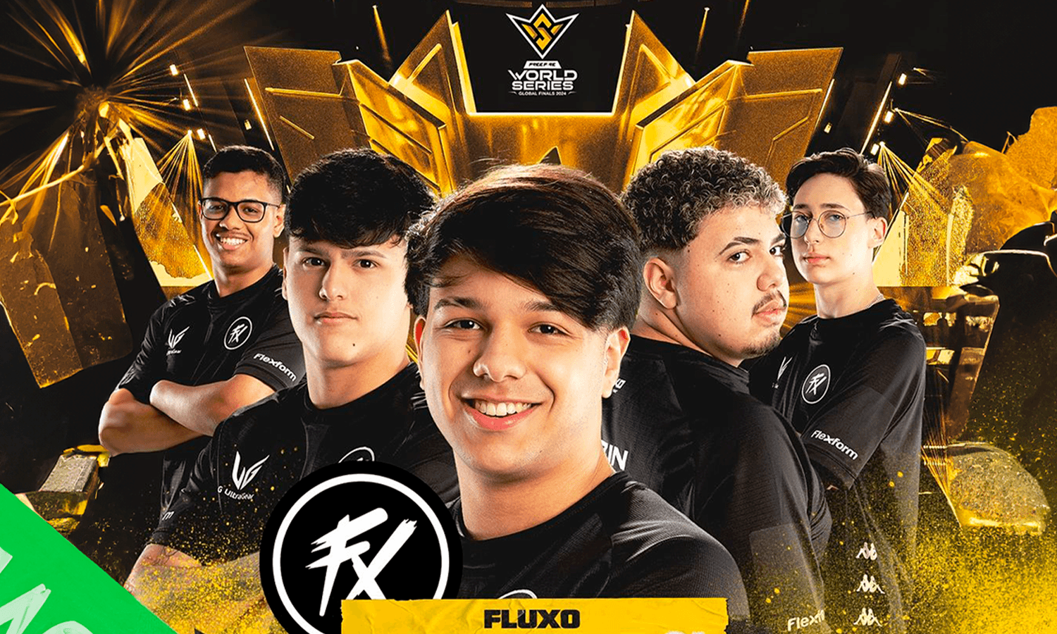 Fluxo é Campeão Mundial do FFWS 2024! Equipe Brasileira consegue o terceiro Booyah na Última Queda e Conquista o Troféu Para o Brasil!