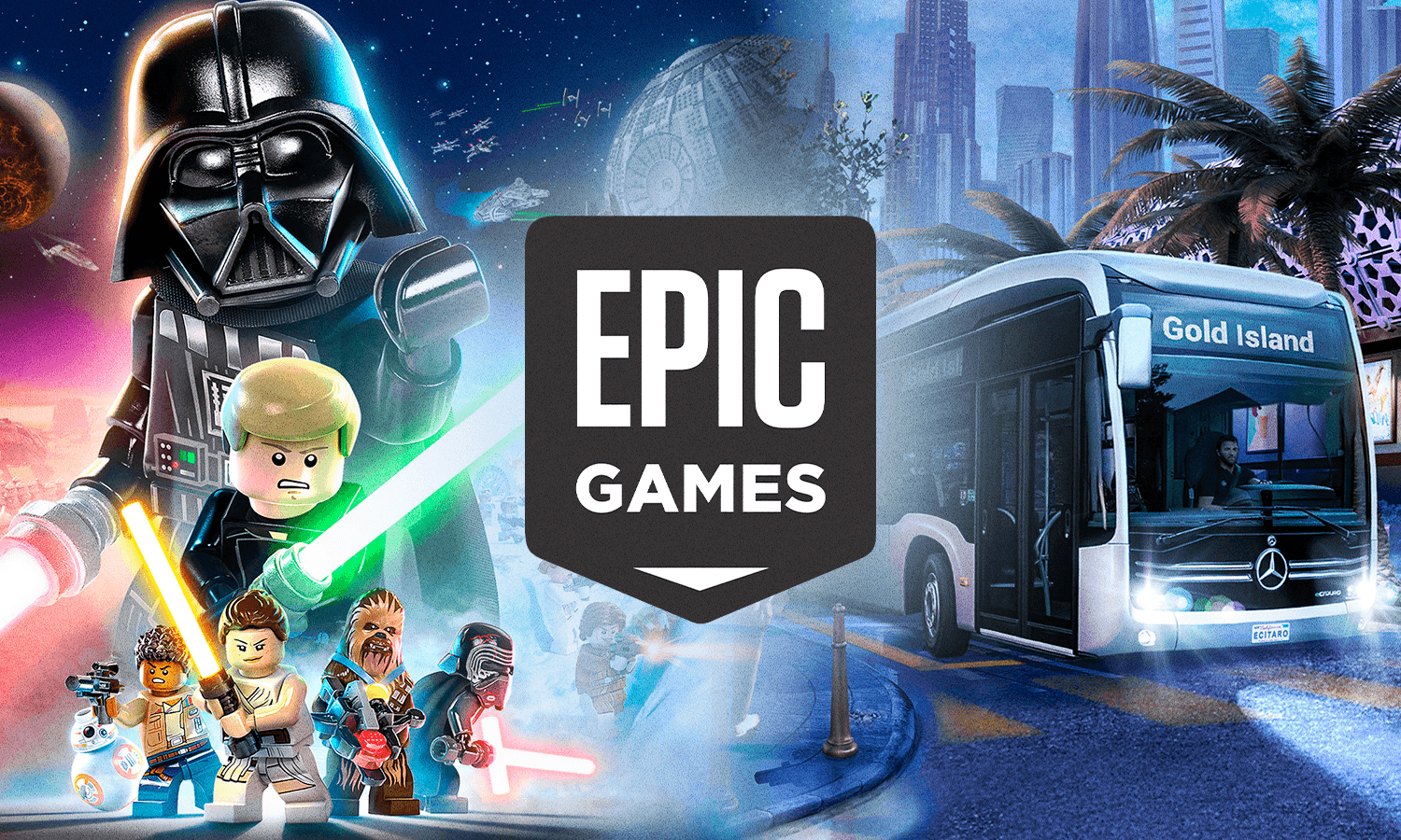 Epic Games Store Surpreende: LEGO Star Wars e Bus Simulator 21 Grátis + Mistérios de Dezembro!