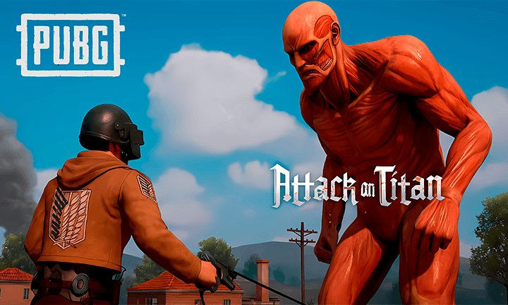 PUBG MOBILE X ATTACK ON TITAN: TITÃS INVADIRÃO O BATTLE ROYALE EM MAIO COM NOVO MODO E MECÂNICAS GIGANTESCAS