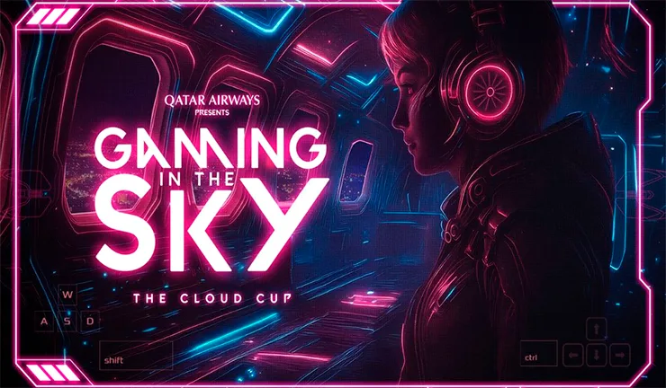 QATAR AIRWAYS REALIZA O PRIMEIRO TORNEIO DE E-SPORTS A BORDO COM INTERNET STARLINK
