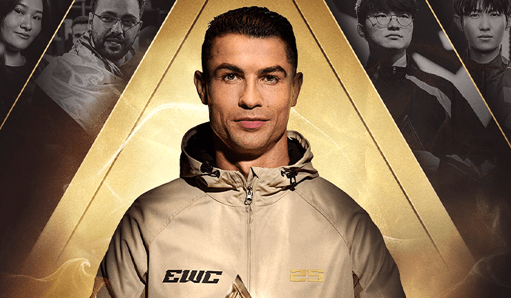 CRISTIANO RONALDO É O NOVO EMBAIXADOR GLOBAL DA EWC! O ASTRO DO FUTEBOL AGORA REPRESENTA A MAIOR COPA DE ESPORTS DO MUNDO!