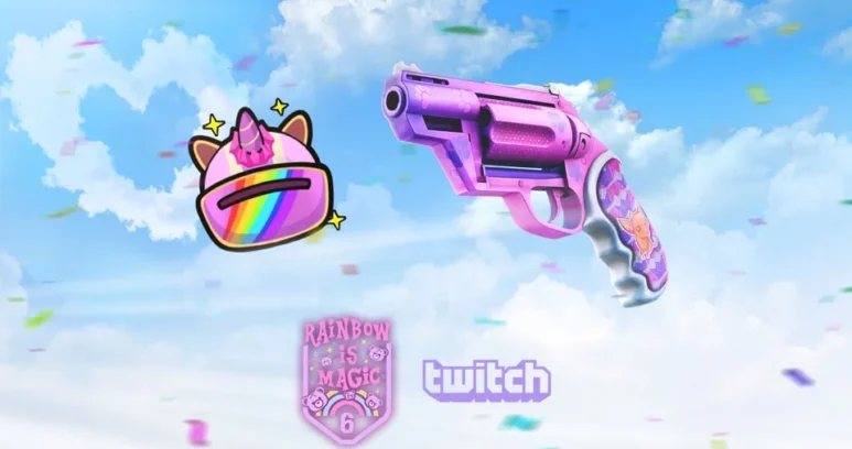 Novo Drop e distintivo da Twitch disponíveis durante o Evento Rainbow is Magic!
