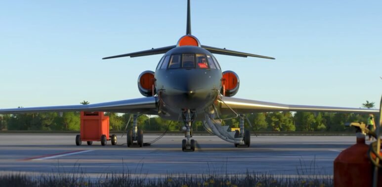 Dassault Falcon 50 for Microsoft Flight Simulator 2024 and MSFS 2020 Gets Release Date - Simulation Daily