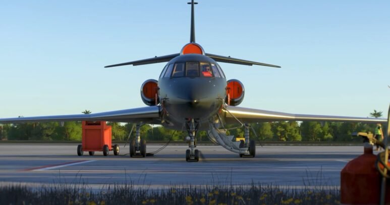 Dassault Falcon 50 for Microsoft Flight Simulator 2024 and MSFS 2020 Gets Release Date - Simulation Daily