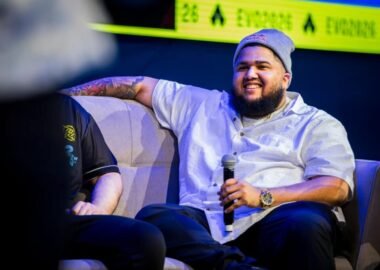 MenaRD smiles at Evo in Las Vegas, Nevada, USA on June 26, 2026. // Todd Gutierrez / Red Bull Content Pool // SI202606270014 // Usage for editorial use only //