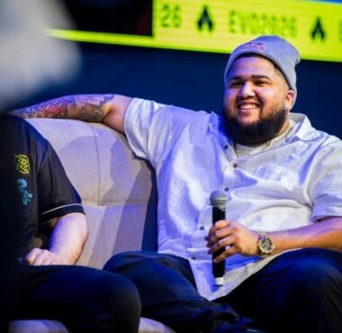 MenaRD smiles at Evo in Las Vegas, Nevada, USA on June 26, 2026. // Todd Gutierrez / Red Bull Content Pool // SI202606270014 // Usage for editorial use only //