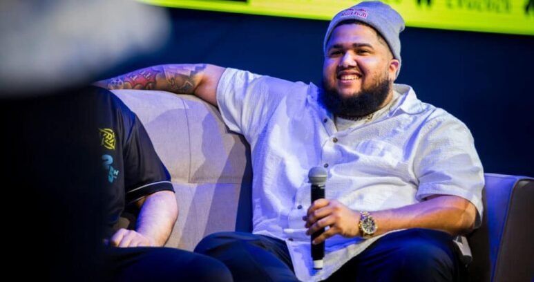 MenaRD smiles at Evo in Las Vegas, Nevada, USA on June 26, 2026. // Todd Gutierrez / Red Bull Content Pool // SI202606270014 // Usage for editorial use only //