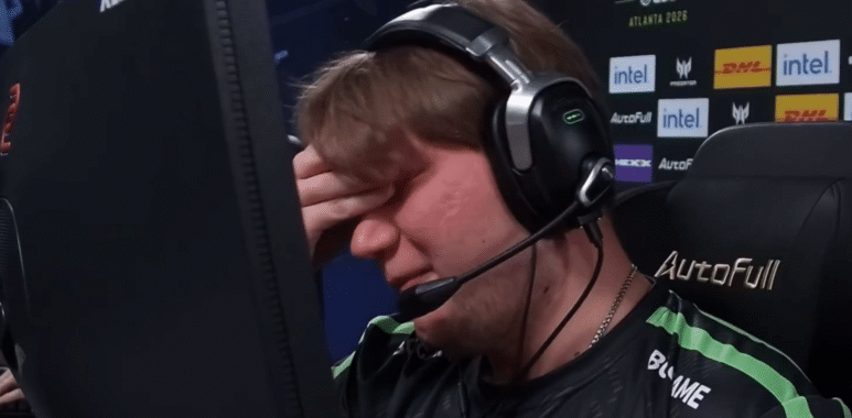 s1mple has just about had it with BC.Game, breaks down at IEM Atlanta 2026