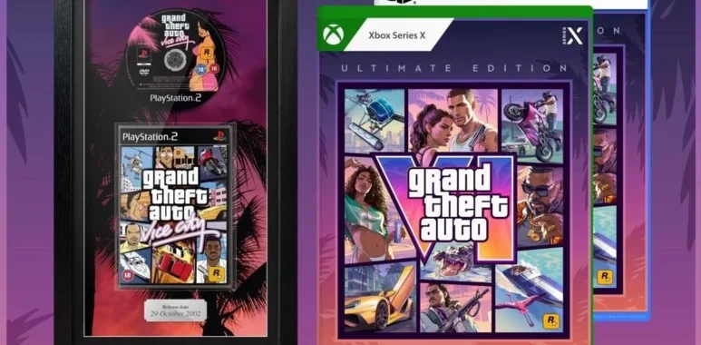 GIVEAWAY: Enter for a chance to win a copy of GTA6 Ultimate Edition & a framed GTA Vice City