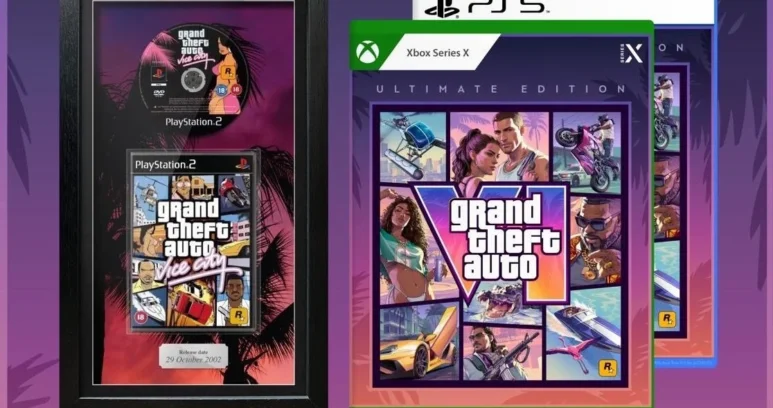 GIVEAWAY: Enter for a chance to win a copy of GTA6 Ultimate Edition & a framed GTA Vice City