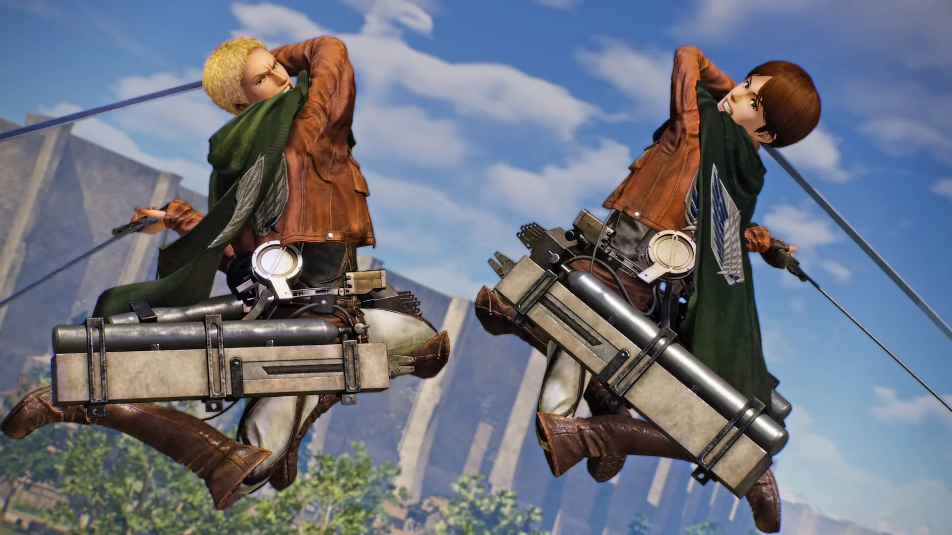 Ataque ao combate aéreo Titan 3
