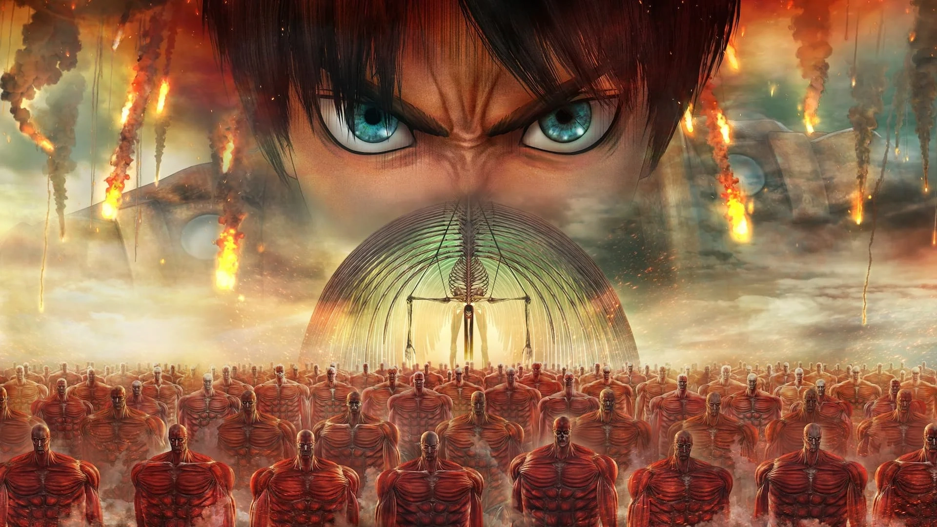 Arte chave de Attack on Titan 3