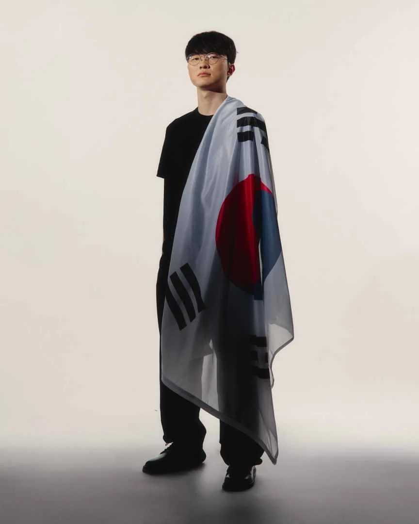 Anúncio 3 do Embaixador do Jogo Faker da Esports Foundation