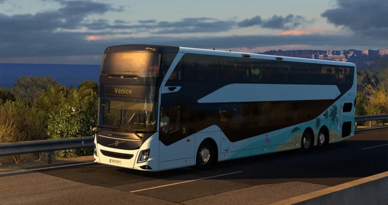 New Euro Truck Simulator 2 Vehicle Features Revealed for Coaches Expansion - Simulation Daily
