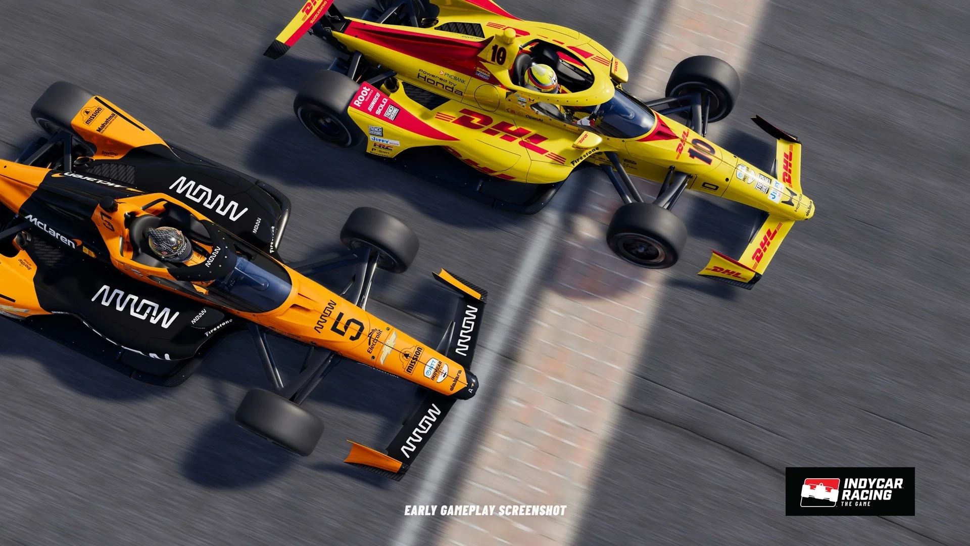 Captura de tela do jogo Indycar Racing