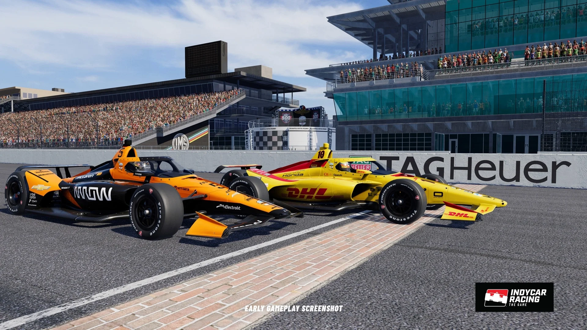 Captura de tela do jogo Indycar Racing