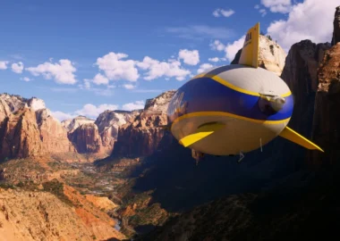 Microsoft Flight Simulator 2024 Gets Free Goodyear Blimp & World Update 22: US National Parks - Simulation Daily
