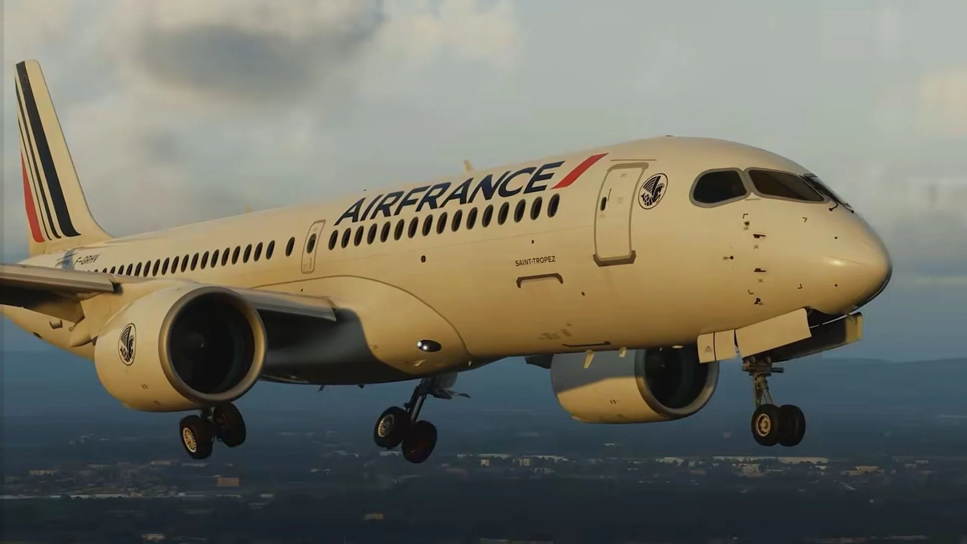 Simulador de vôo Microsoft A220 Air France
