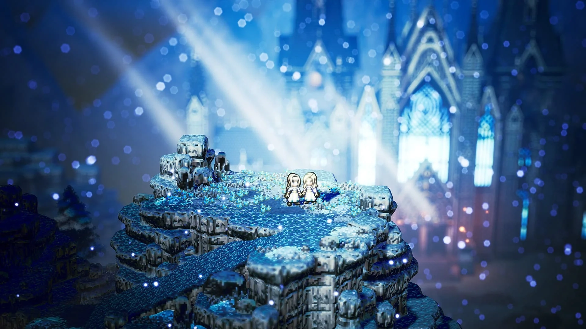 Octopath Traveler e Octopath Traveler 2 Switch 2 captura de tela 1