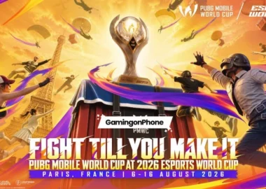 PUBG Mobile World Cup (PMWC) 2026 to kick off this August in Paris