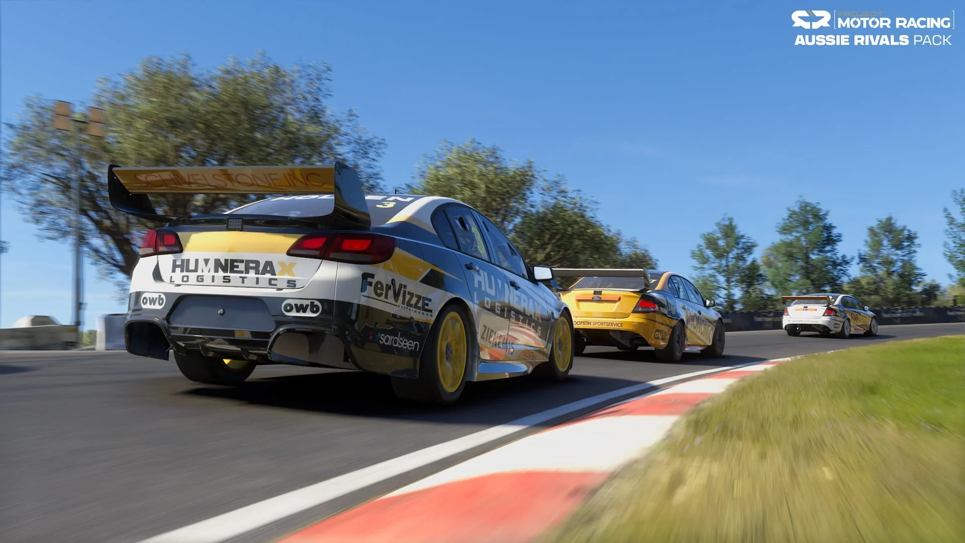 Projeto Motor Racing Aussie Rivals Pack carros 3