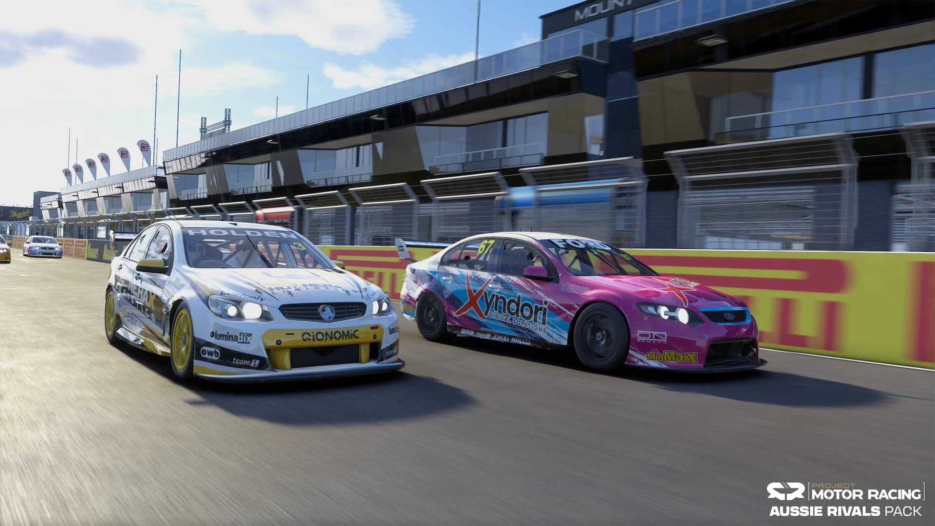 Projeto Motor Racing Aussie Rivals Pack carros 4