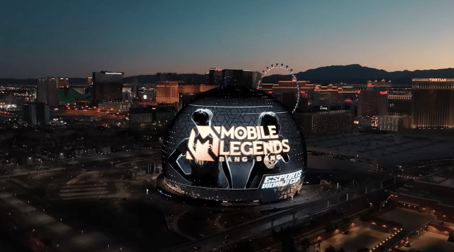 Esfera em Las Vegas MLBB
