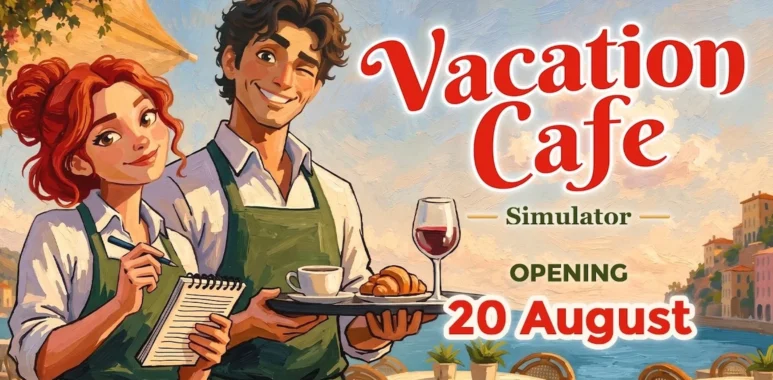 Vacation Cafe Simulator Release Date Announced - Simulation Daily