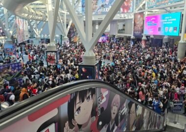 view of anime expo crowd