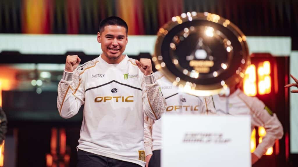 vitória na copa do mundo de e-sports shotzzy