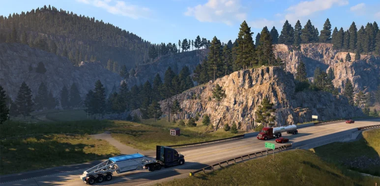 American Truck Simulator Reveals the Black Hills From South Dakota DLC - Simulation Daily