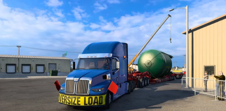 American Truck Simulator South Dakota DLC Special Transport Routes Revealed - Simulation Daily