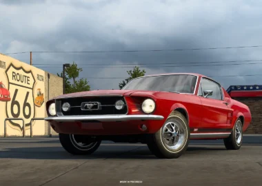 American Truck Simulator Reveals First Road Trip Gameplay of Legendary 1967 Ford Mustang - Simulation Daily