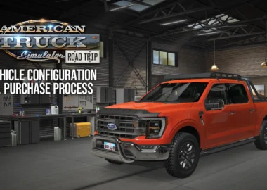 American Truck Simulator Details Car Purchase and Customization in Road Trip - Simulation Daily
