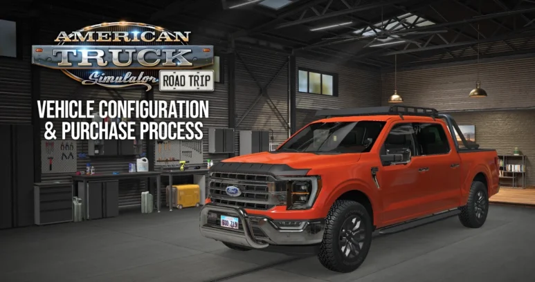 American Truck Simulator Details Car Purchase and Customization in Road Trip - Simulation Daily