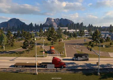 American Truck Simulator Reveals Mount Rushmore from South Dakota DLC - Simulation Daily