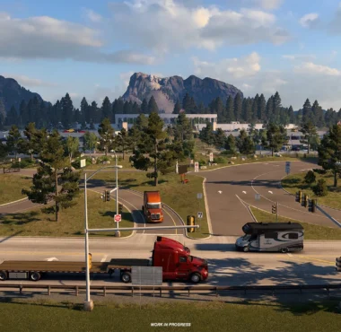 American Truck Simulator Reveals Mount Rushmore from South Dakota DLC - Simulation Daily