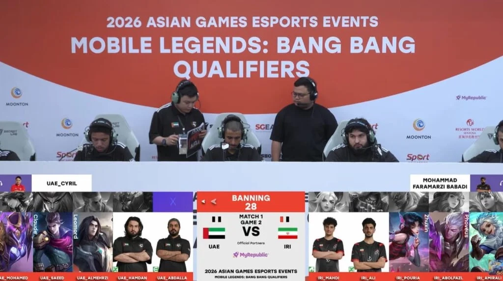 Jogos Asiáticos contarão com Mobile Legends como evento de medalha