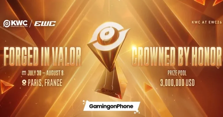 Honor of Kings World Cup 2026 kicks off at the Esports World Cup Stage in Paris, France