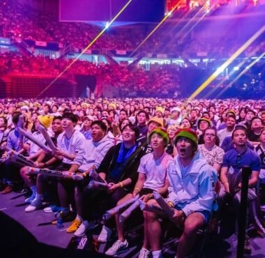 League of Legends MSI 2025 stadium featuring live crowd during finals