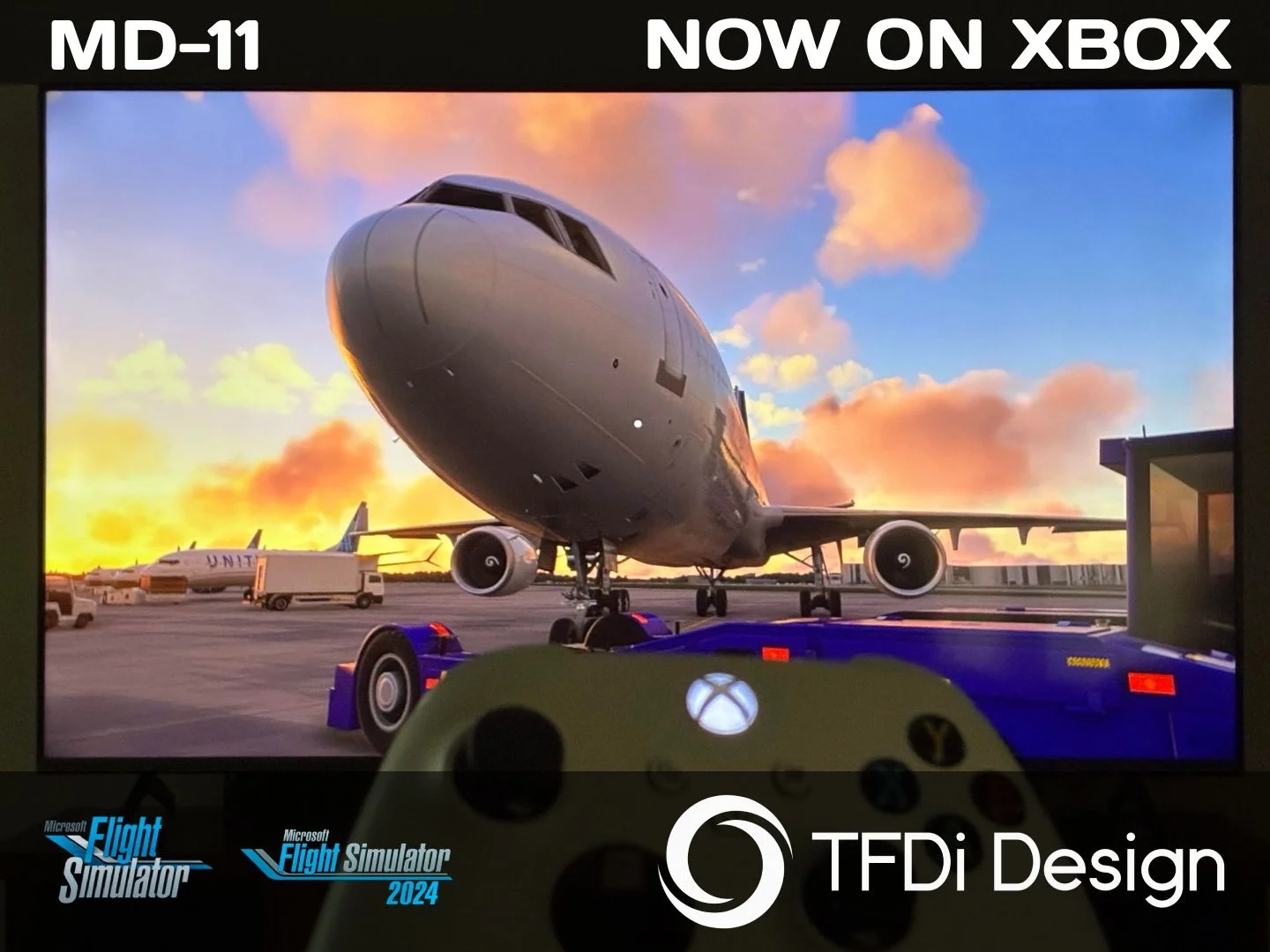 simulação de vôo: Microsoft Flight Simulator Tfdi MD-11