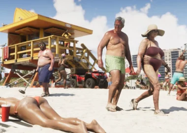 Newest GTA 6 Gameplay Leak Shows Nudist Town And It’s Graphic