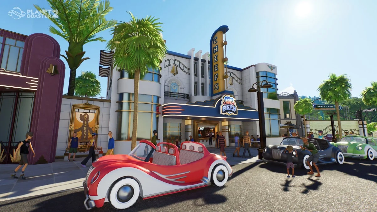 Planet Coaster 2: Tela Prateada
