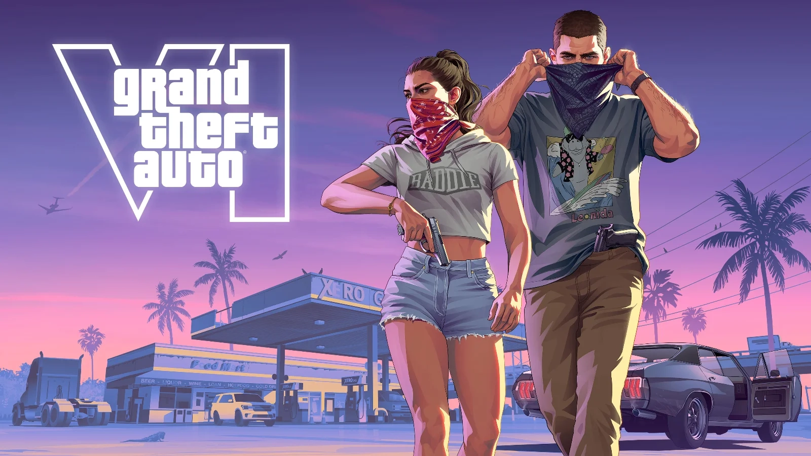 Jason e Lúcia roubam loja no GTA 6
