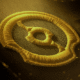 Image of a stitched Aegis of Champions emblem for The International 2026