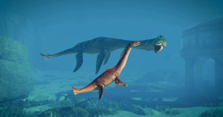 Jurassic World Evolution 3: Crocodilia Coast Reveals the Styxosaurus
