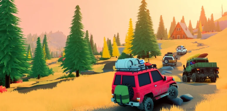 Indie Off-Road Exploration Title Over the Hill Announces Its PC Release Date