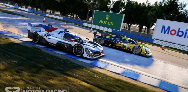Project Motor Racing Update 2.2 Reworks LMDh Class and Brings VR & Triple Screen Support to Beta