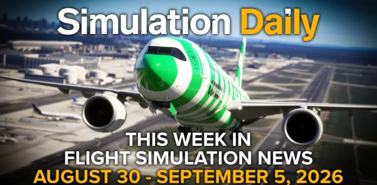 This Week in Flight Simulation News – August 30 to September 5, 2026 - Simulation Daily