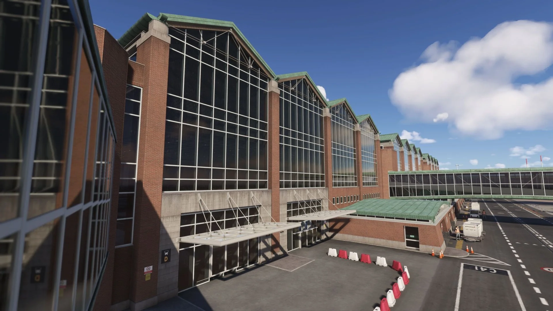 Uma cena de simulação de vôo: Microsoft Flight Simulator 2024 Veneza